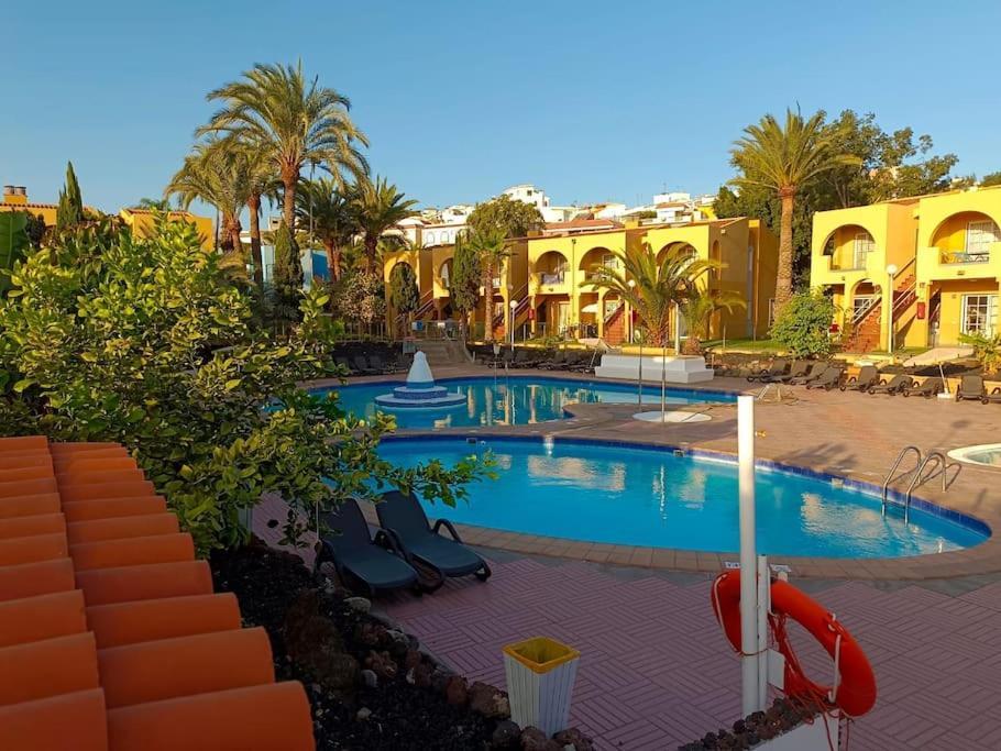 Casa Buenavida - Coqueto Apartamento Reformado, Piscina Y Terraza Leilighet Maspalomas  Eksteriør bilde